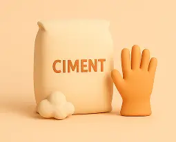 Exposition au ciment